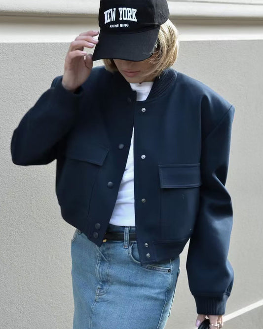 Marina | Short bomber jacket for women