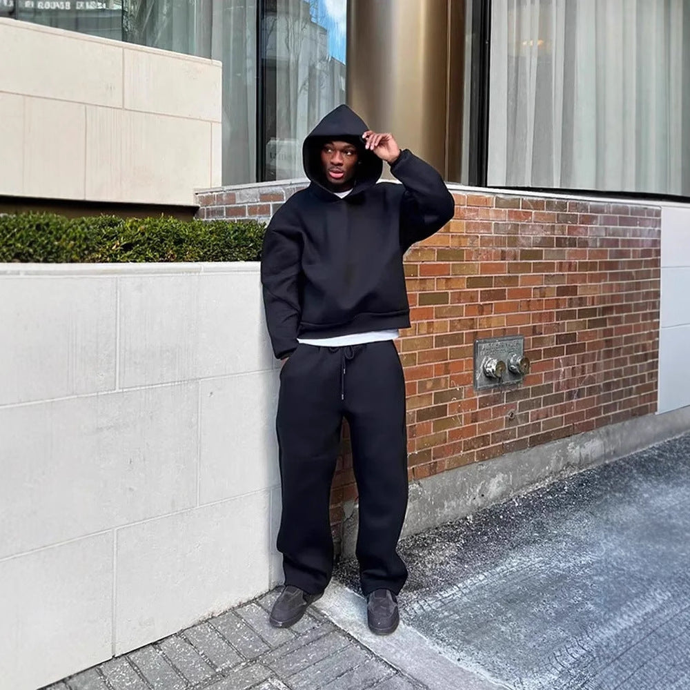 Robert | Men's Drawstring Pullover Hoodie