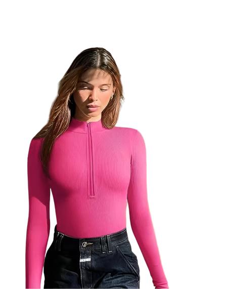 Vera® | Women'S Zip-Up Swimsuit With Long Sleeves