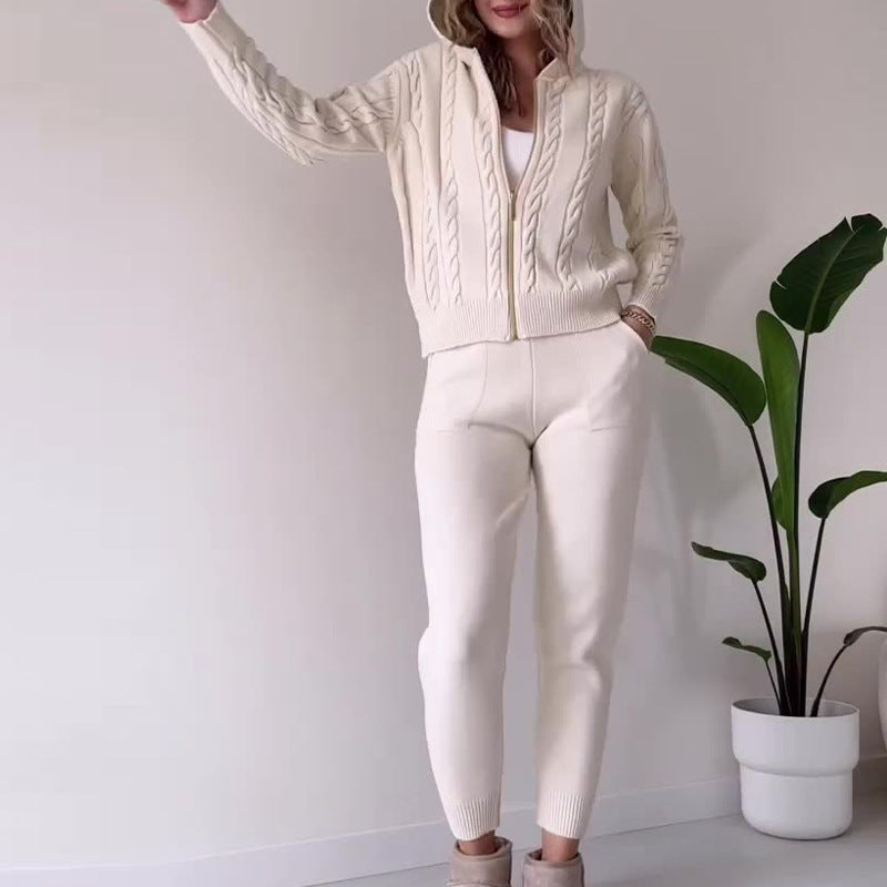 Priscila® | Cardigan and pants set for women