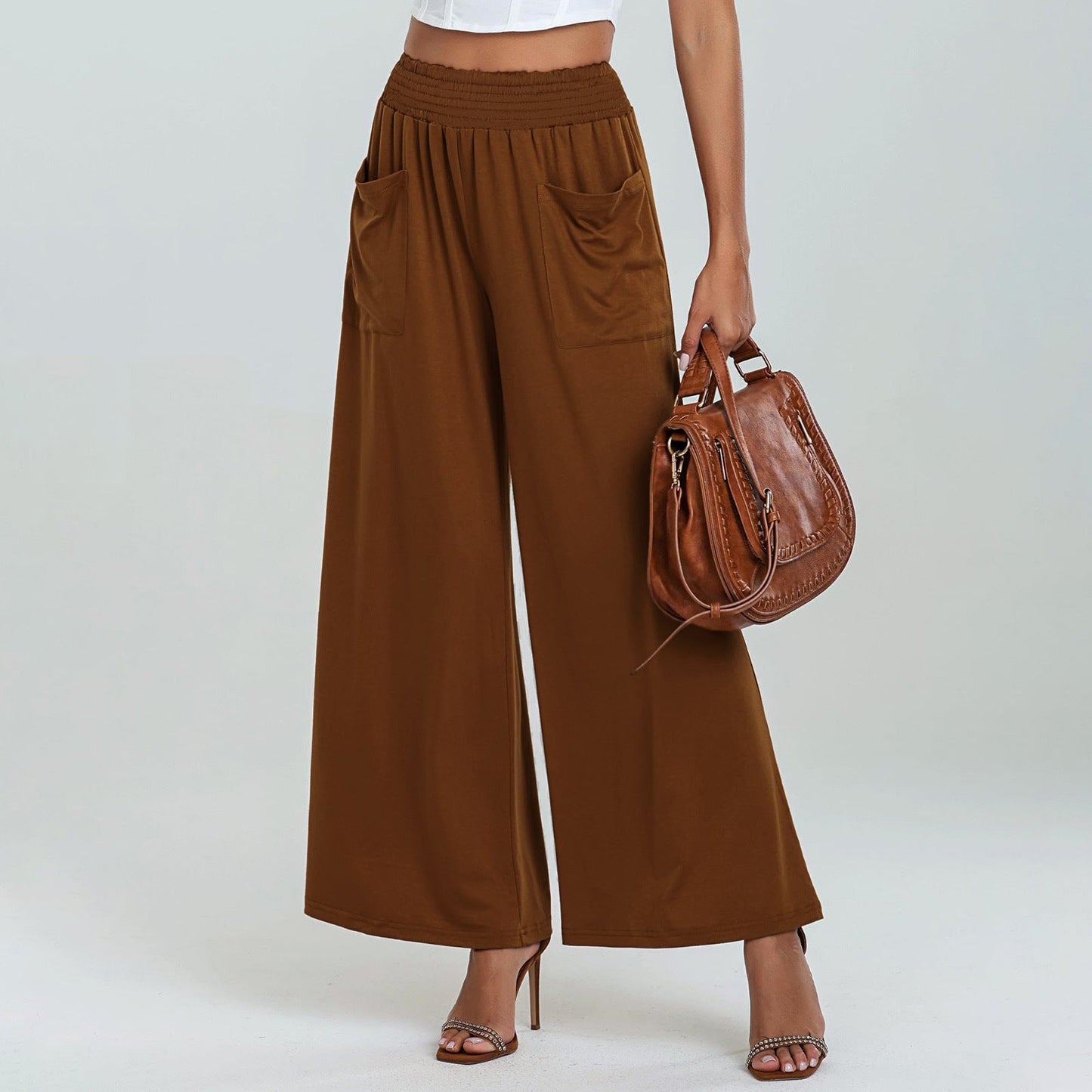 Julieta® | Women'S Comfortable Culottes With Elastic Waistband And Side Pockets