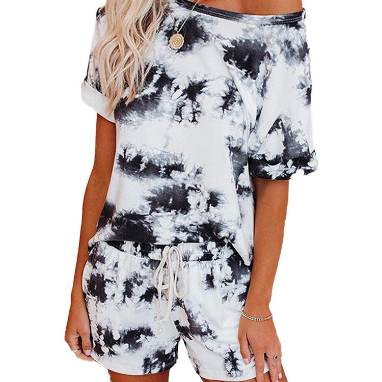 Eva® | Women'S Batik Drawstring Jumpsuit
