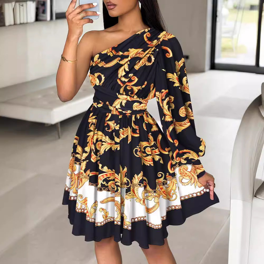 Teresa® | Women'S Asymmetric Floral Mini Dress