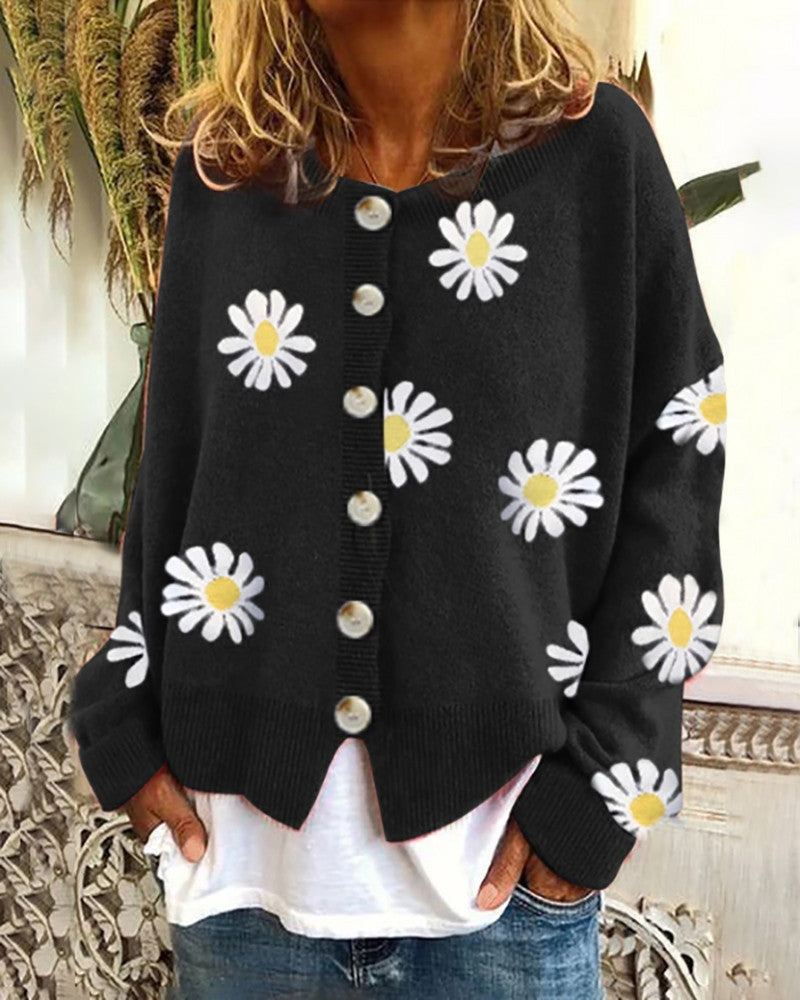 Jette | Women's jacket with daisy design