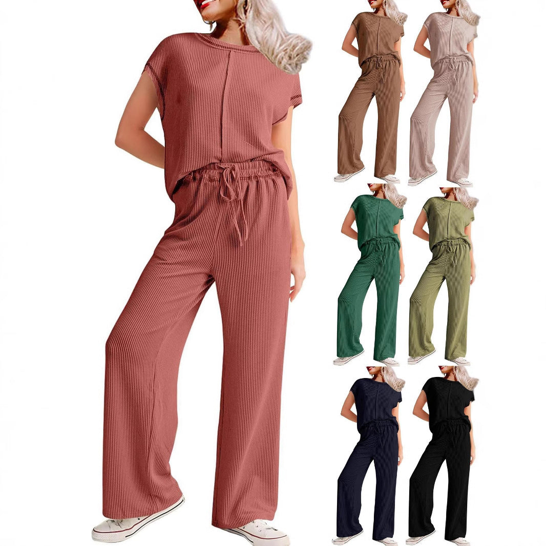Tatiana® | Women'S Comfortable Wide-Leg Jumpsuit With Elastic Waistband