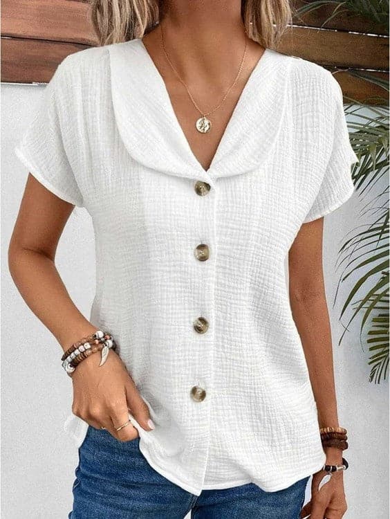 Noelia® | Tops With Collars And Buttons