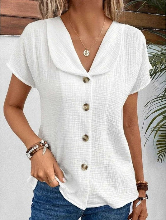 Rosario® | Top With Collar And Buttons