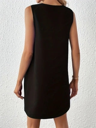 Liliana® | Women'S A-Line Dress With Chic Keyhole Neckline