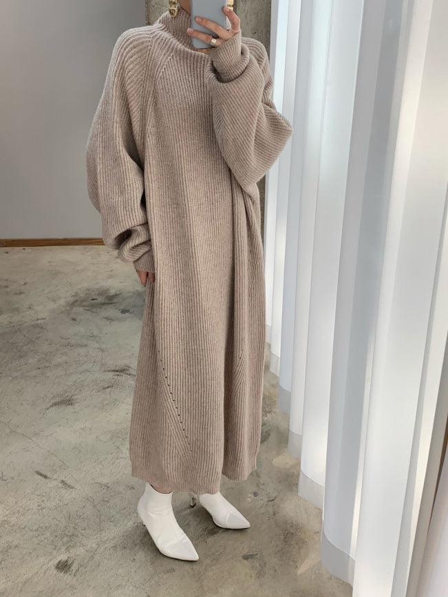 Glenda | Casual dress with a high neckline
