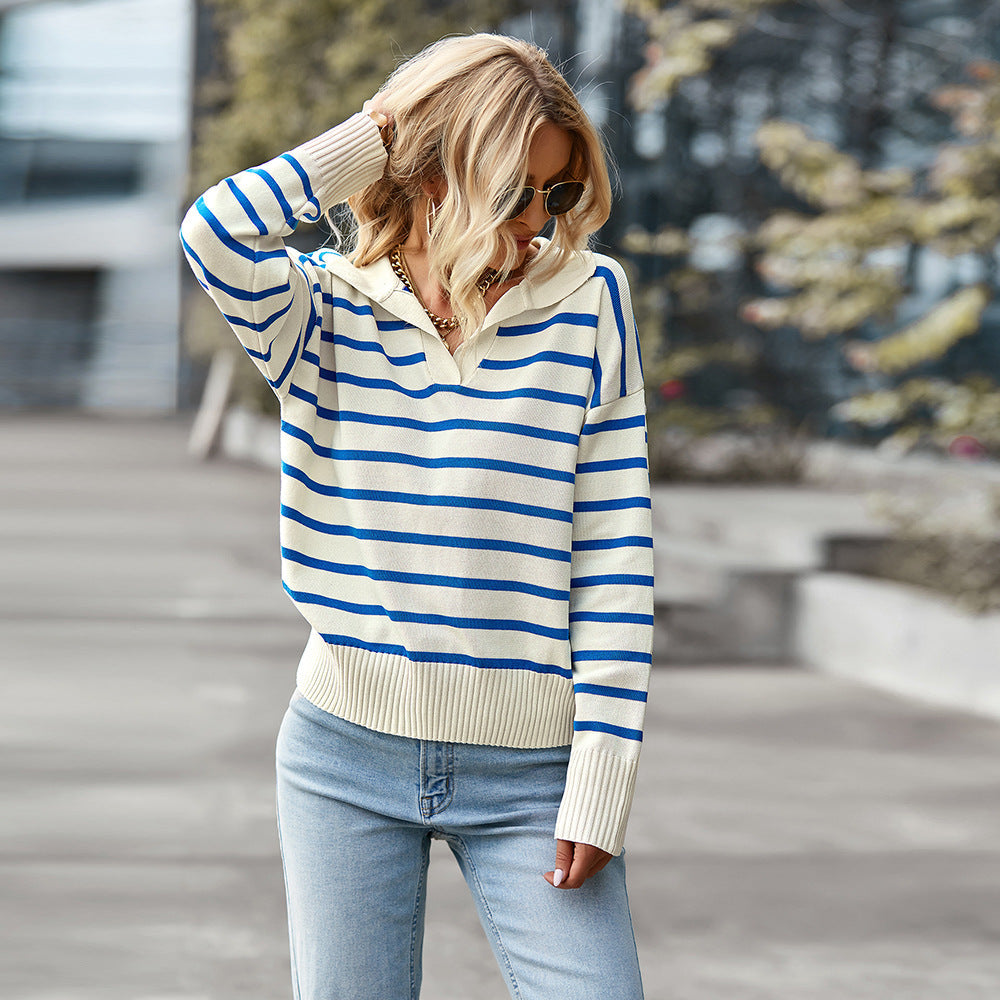 Otilia | Classic striped knit sweater