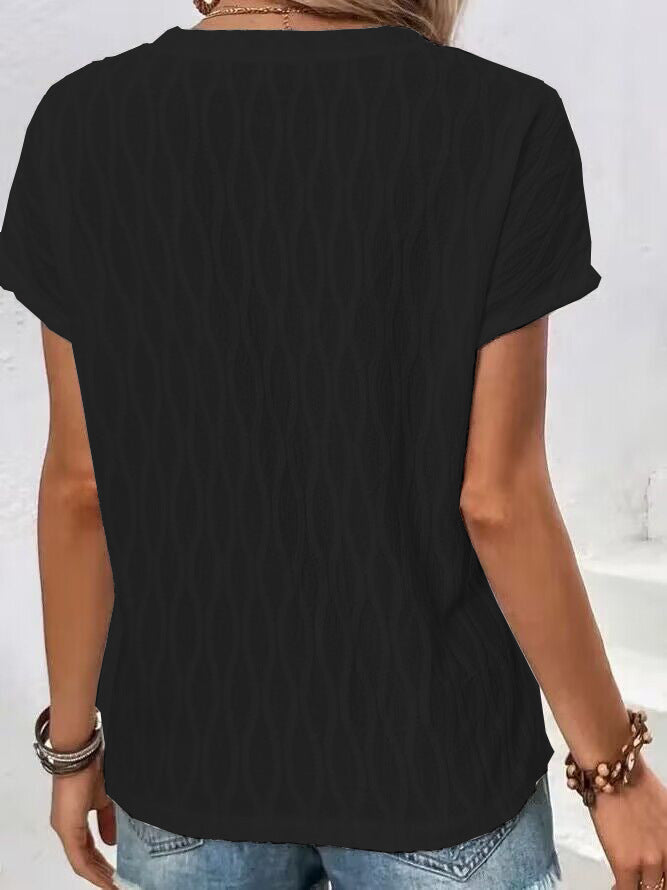 Zulema® | Women'S Comfortable Knitted Top With Knotted Hem And Structured Design