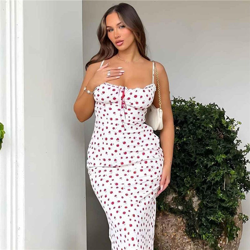 Delfina® | Women'S Floral Print Maxi Slip Dress