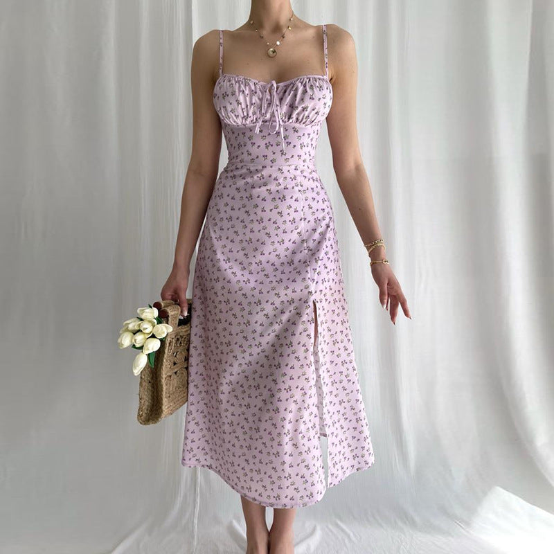 Ileana® | Women'S Floral Slit Midi Dress