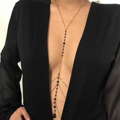 Sexy Multi Layer Crystal Minimalist Body Chain