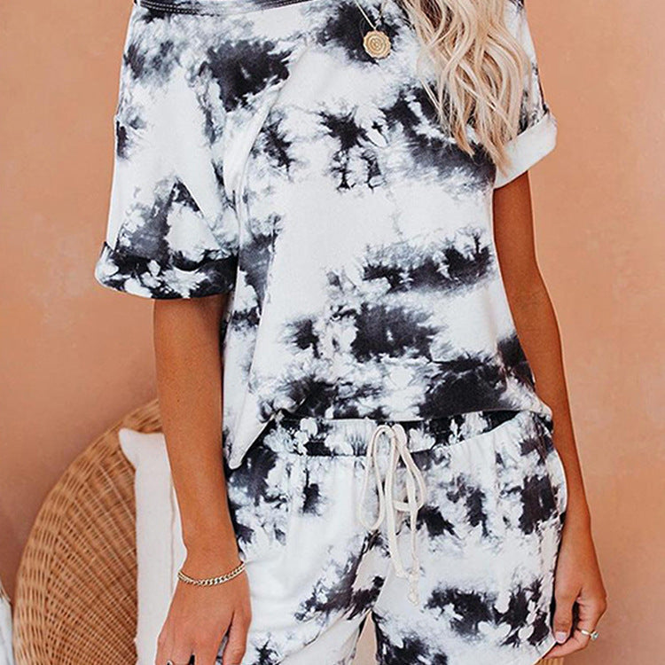 Eva® | Women'S Batik Drawstring Jumpsuit