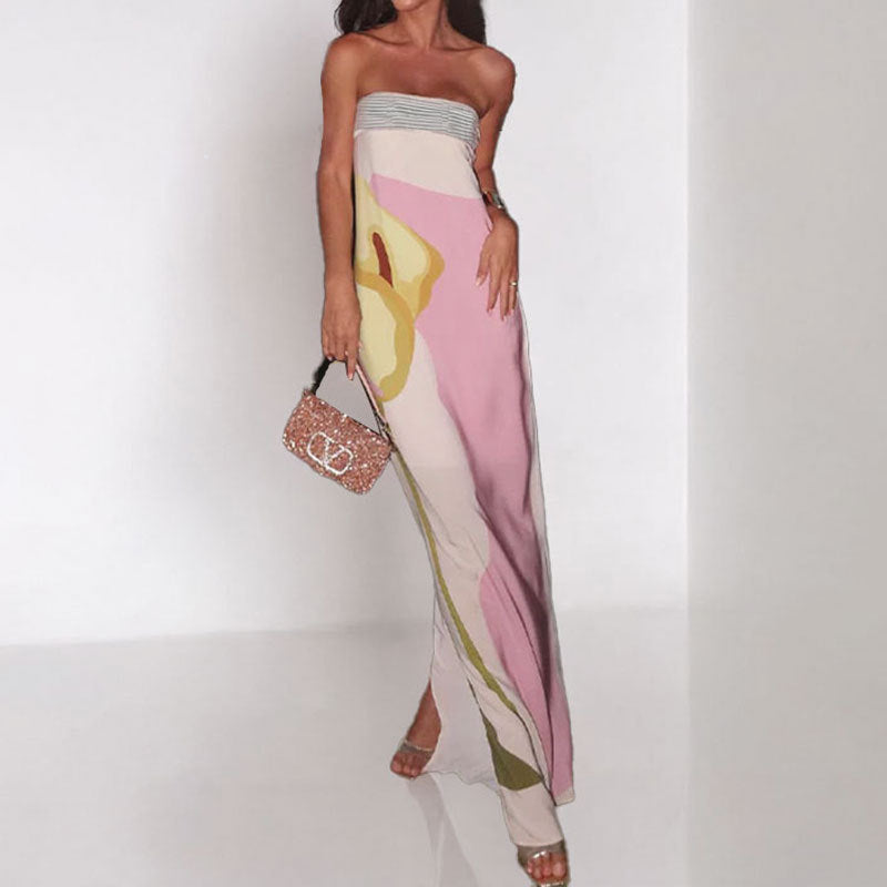 Mariana® | Ladies' Evening Dress In Modern Kaleidoscope Design