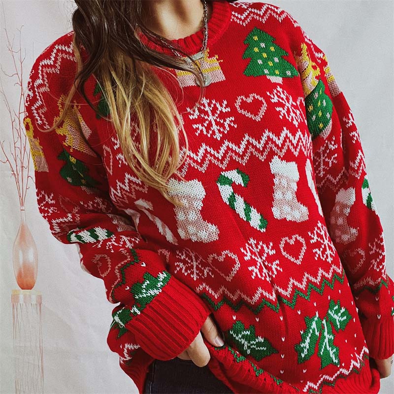 Antonella® | Pull de Noël decontracté and jersey