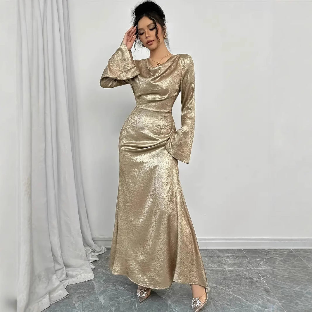 Nadia® | Women'S Evening Dress With Shiny Surface