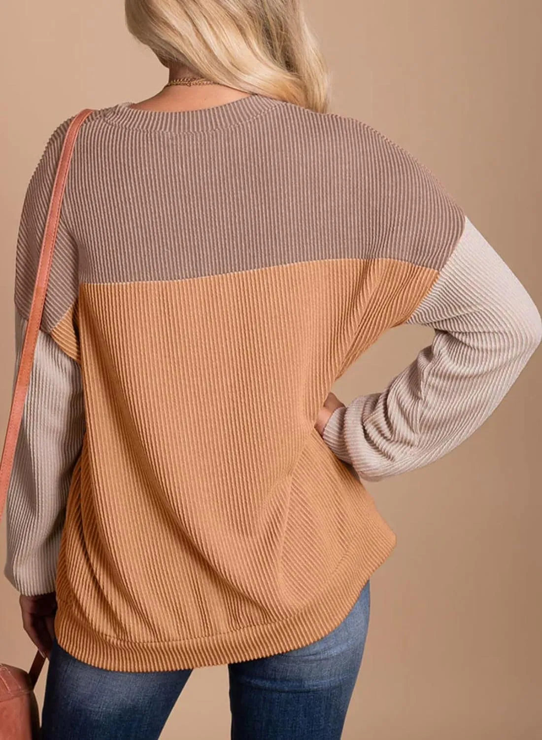 Leire | Casual crew neck pullover sweatshirt