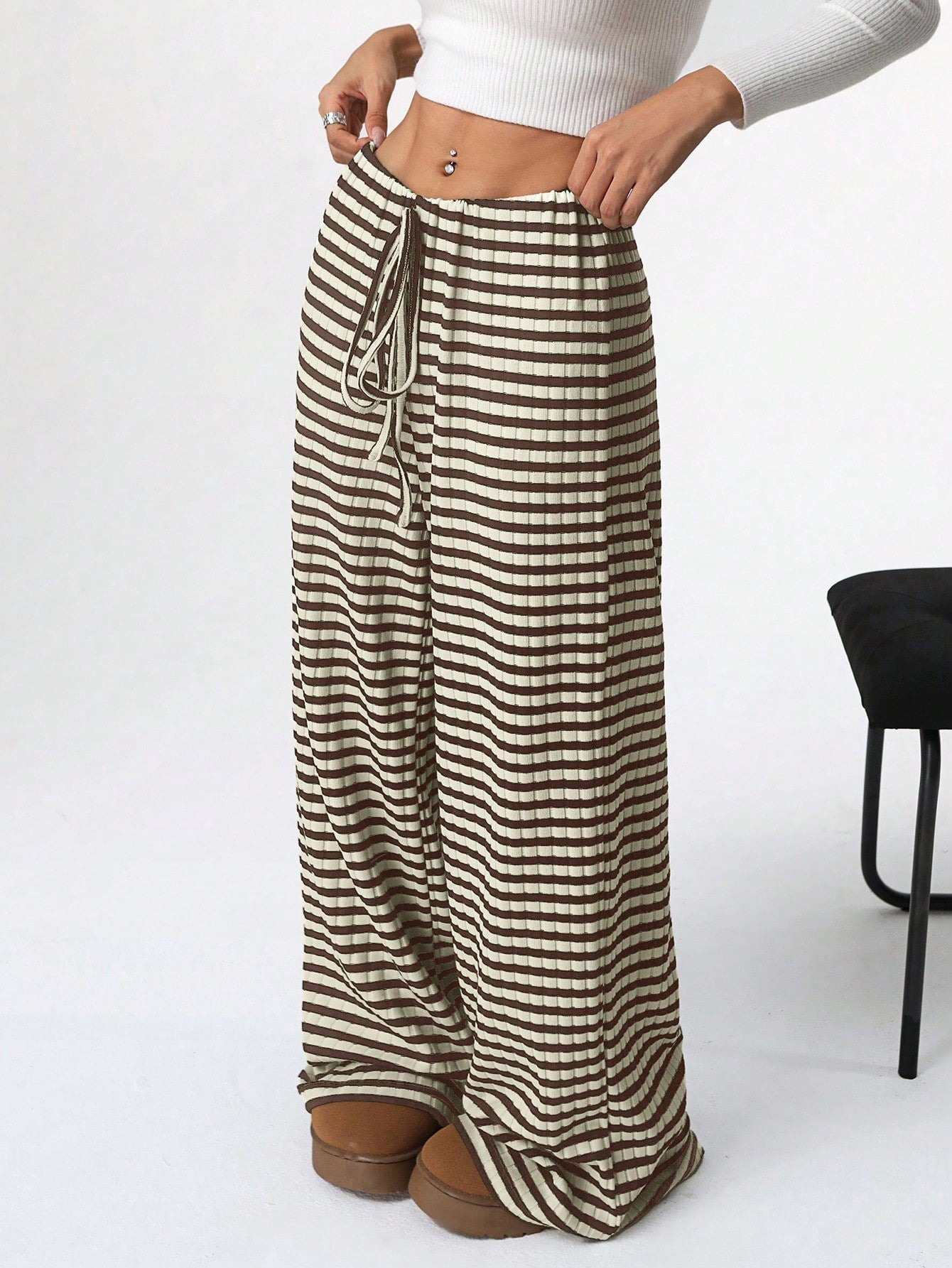 Paloma® | Women'S Comfortable And Casual Leisure Trousers With Elastic Waistband