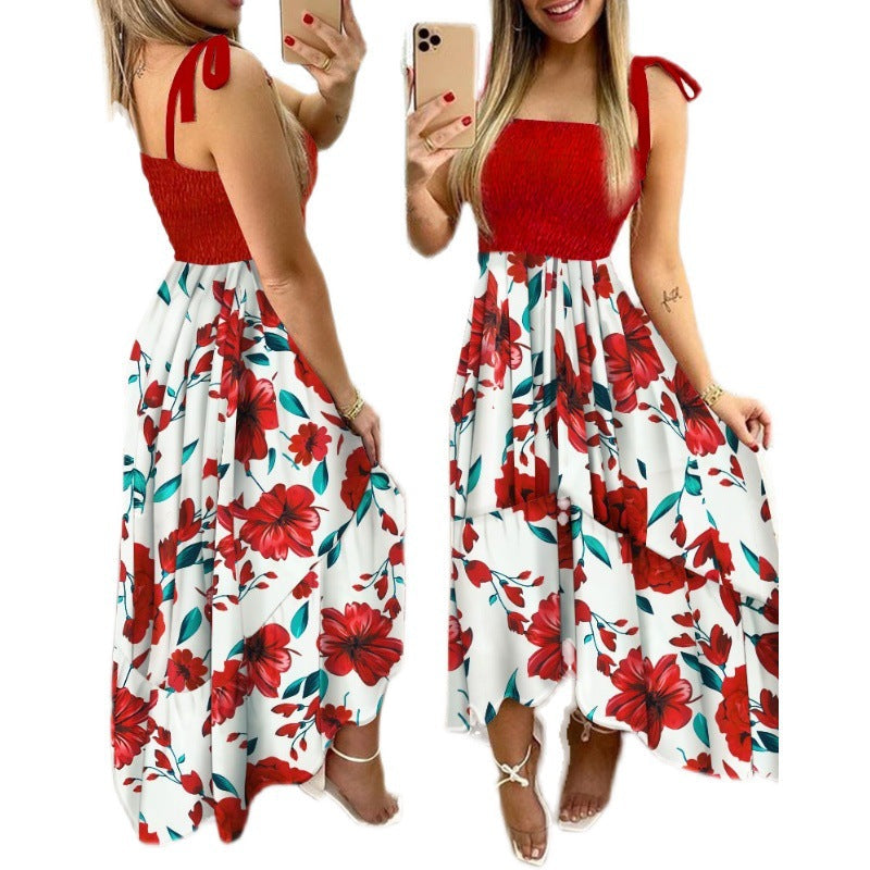Xenia® | Women'S Floral Maxi Dress With Adjustable Shoulder Straps