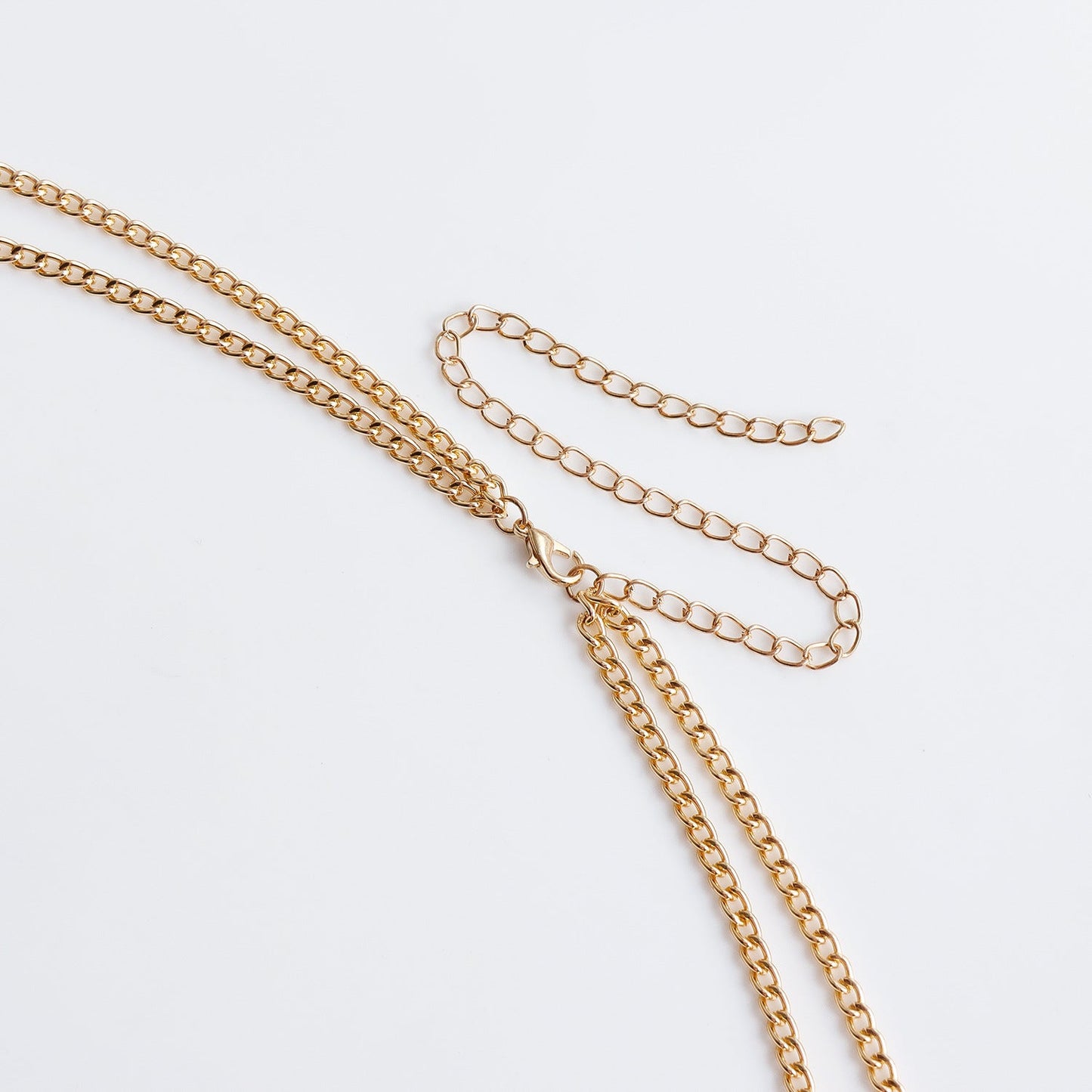 Sexy Metal Cross Thin Chain Body Chain