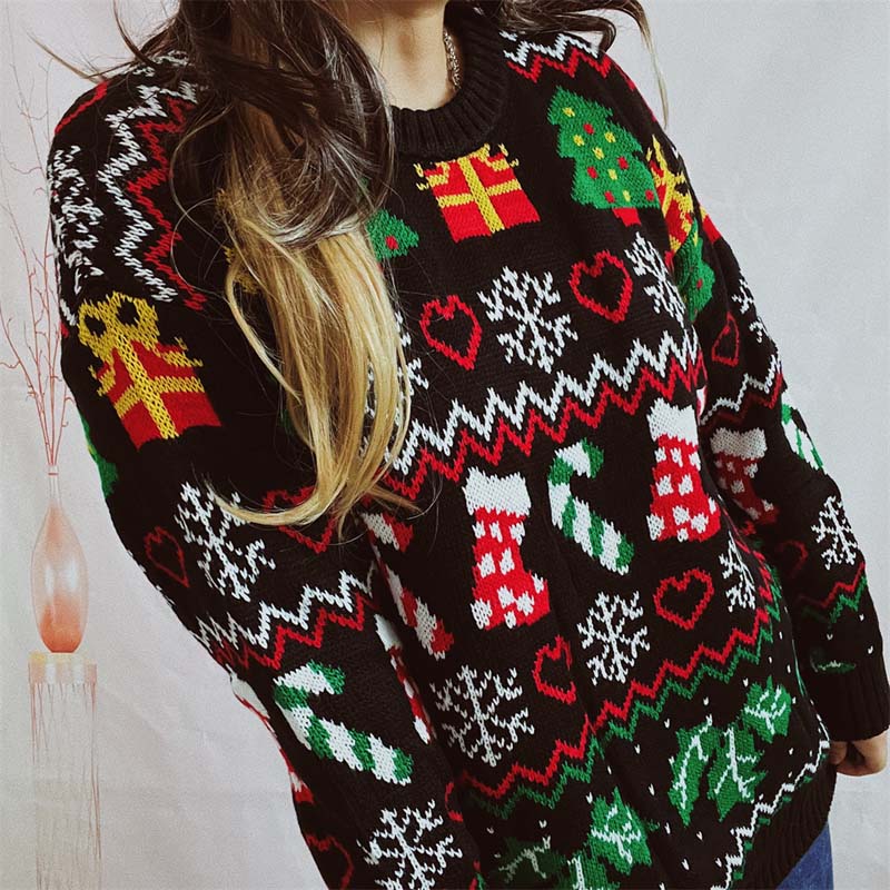 Antonella® | Pull de Noël decontracté and jersey