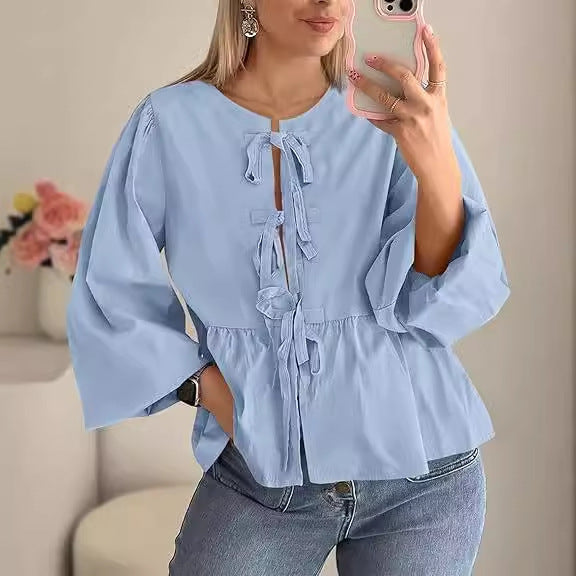 Hortensia® | Women'S Blouse With Leopard Print And Casual Waist