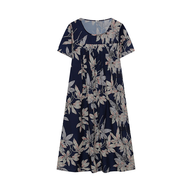 Jenni® | Women'S Floral Midi Dress With Pleated Design
