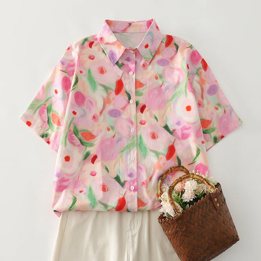 Felicidad® | Women'S Blouse With Floral Print