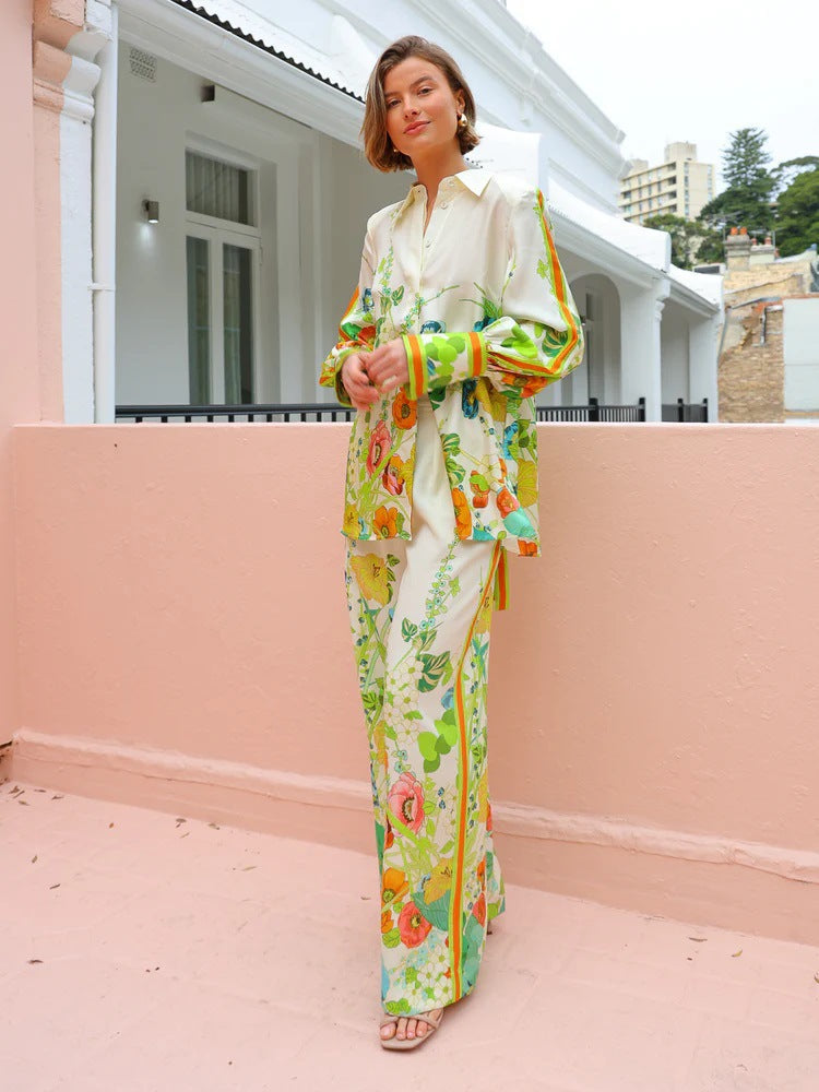 Pocahontas® | Women's floral print two-piece set