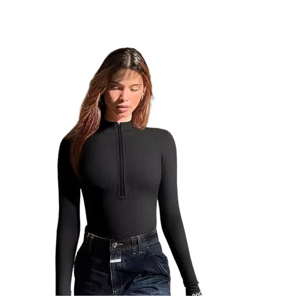 Vera® | Women'S Zip-Up Swimsuit With Long Sleeves