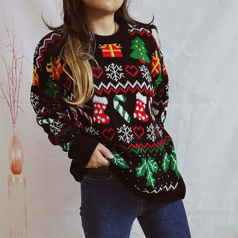 Antonella® | Pull de Noël decontracté and jersey