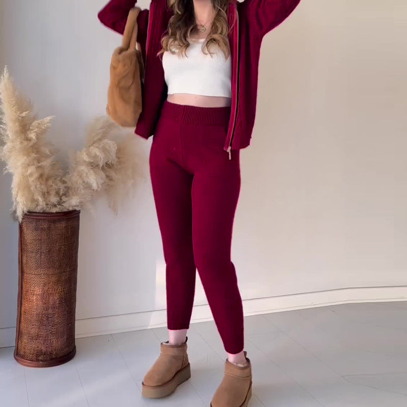 Priscila® | Cardigan and pants set for women