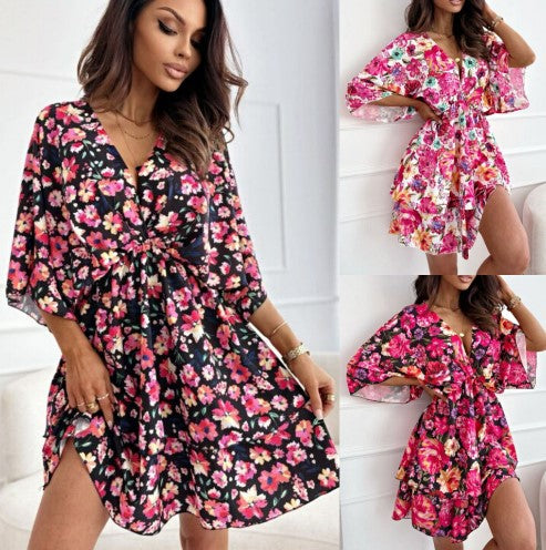 Greta® | Women'S Floral Wrap Dress