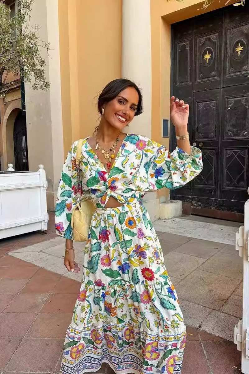 Katia® | Lantern Sleeve Dress