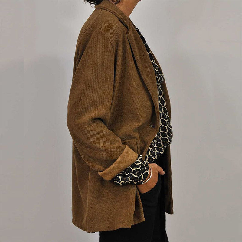 Gabriela® | Women'S Blouse With Geometric Print And Fashionable Stand-Up Collar