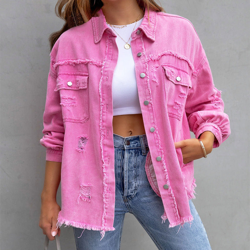 Felisa | Colorful denim jacket