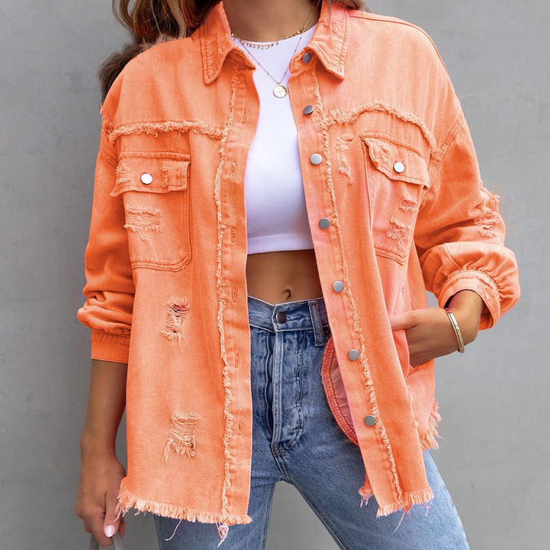 Felisa | Colorful denim jacket