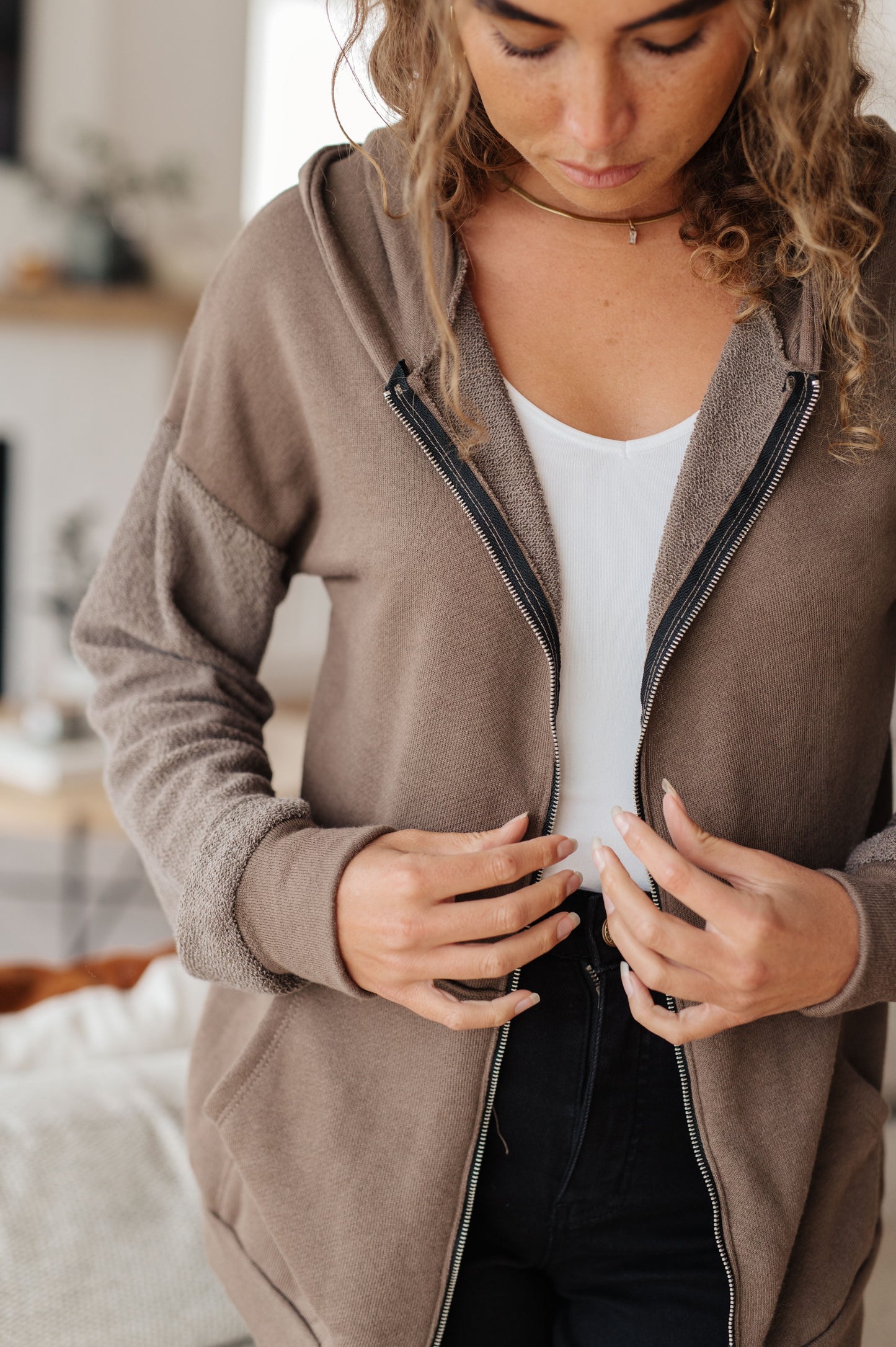 Tatjana | On And On zip hoodie