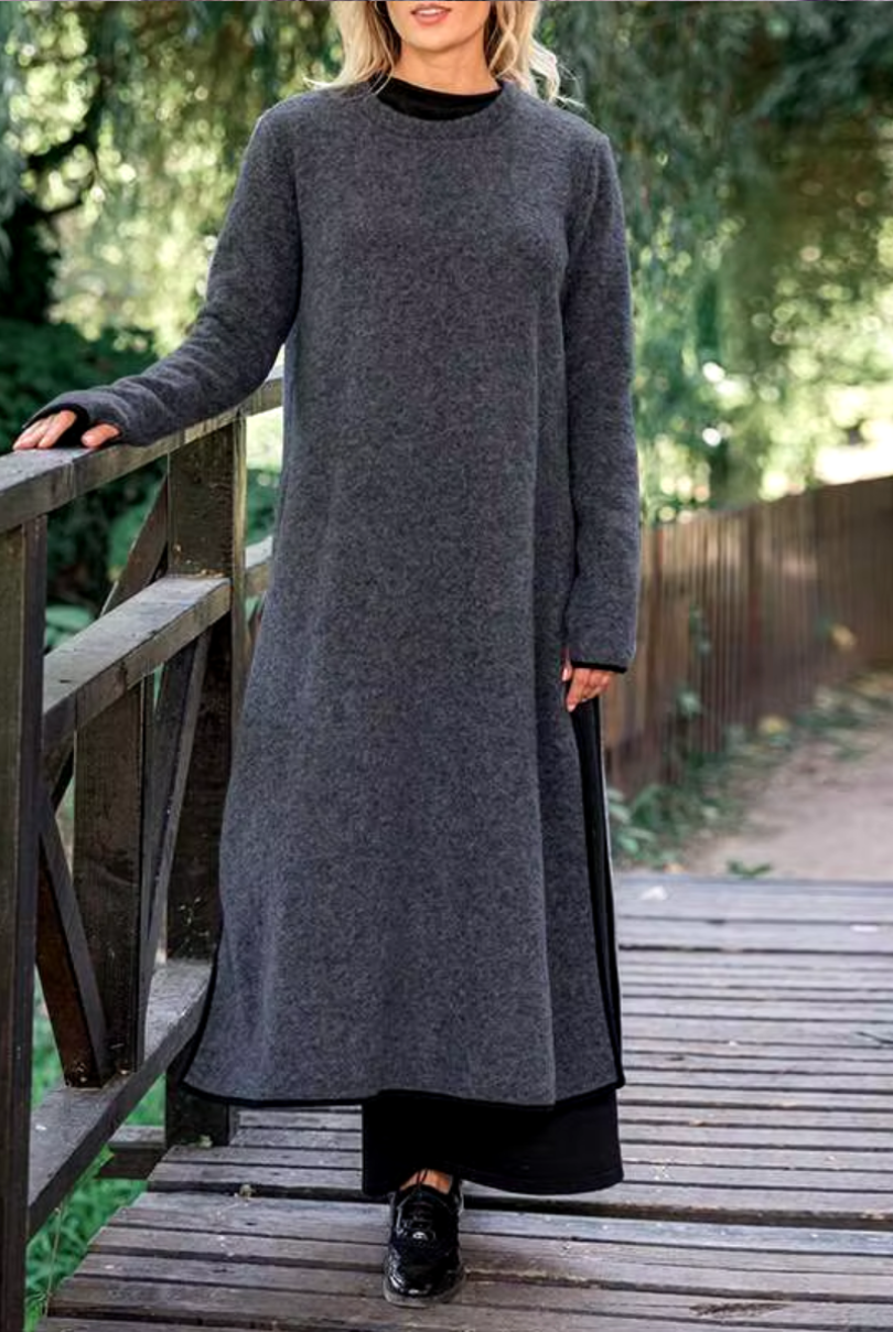 Glenda® | Cozy long layered dress