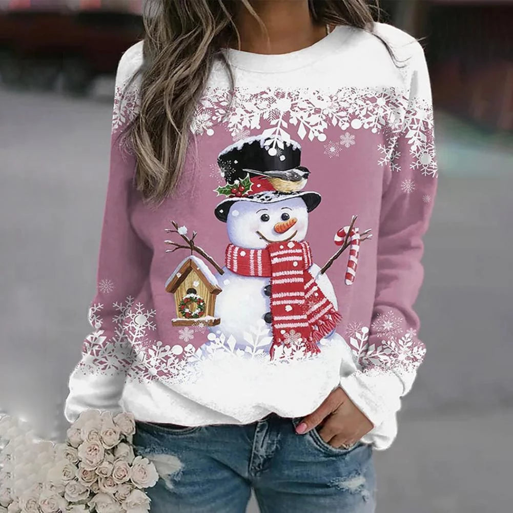 Francisca | Christmas sweater with snowman