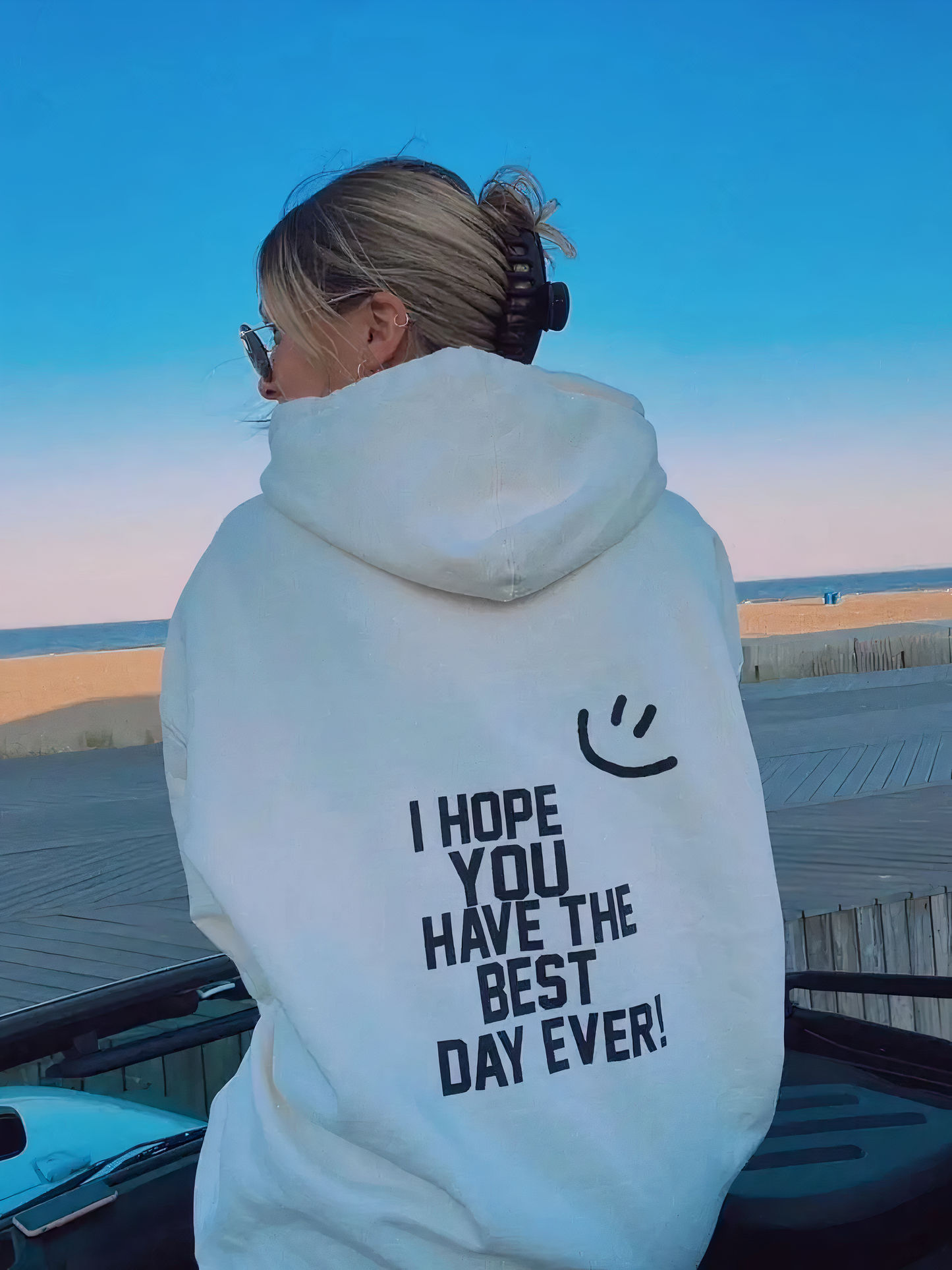 Daisy | Unisex cotton hoodie