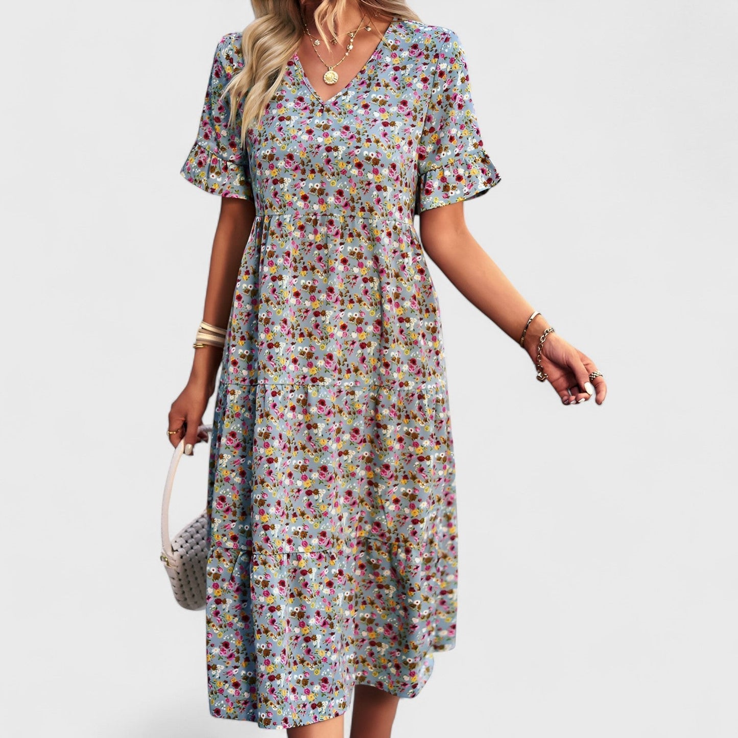 Sandra® | Elegant ladies floral dress