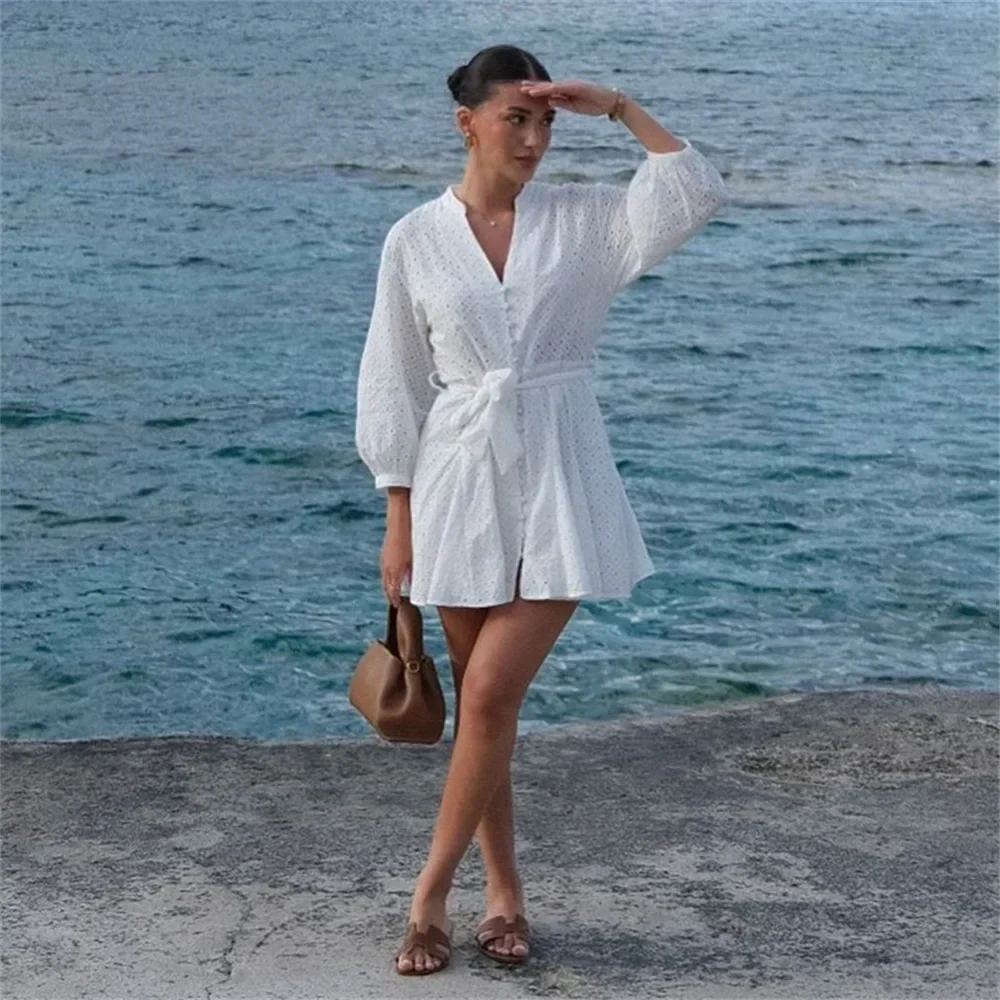Nora® | Short Polyester Summer