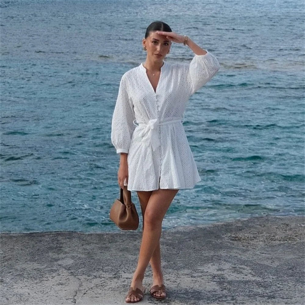 Nora® | Short Polyester Summer