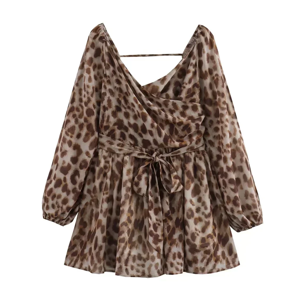 Vilma® | Leopard Print Polyester Summer