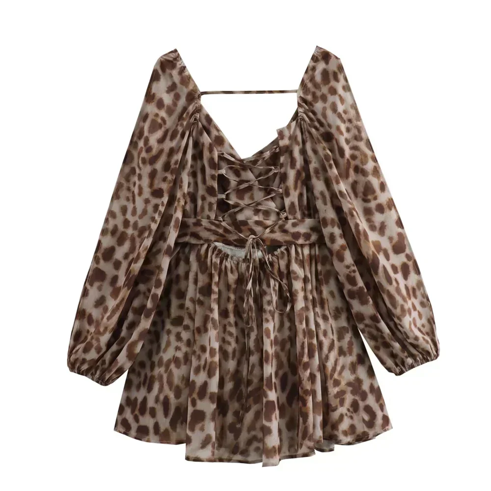 Vilma® | Leopard Print Polyester Summer