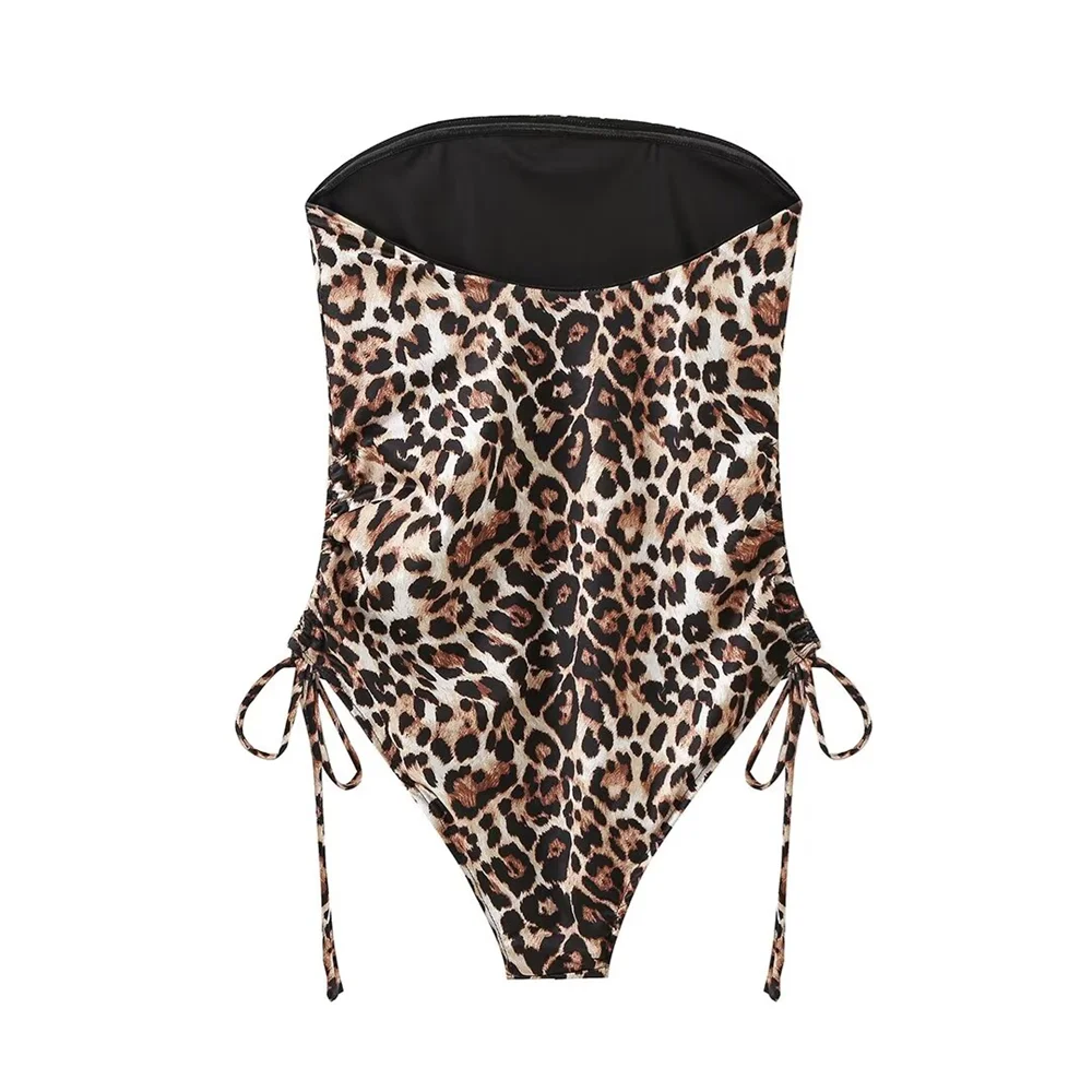 Rita® | Casual Strapless Leopard Print Summer