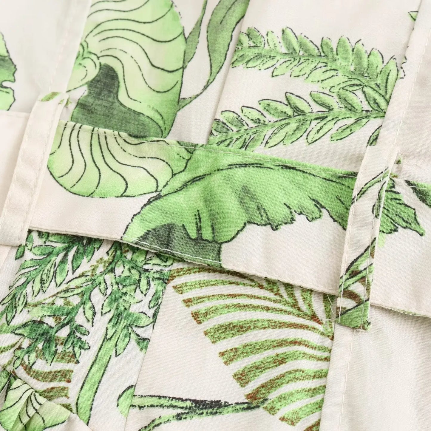 Sabina® | Plant Print Loose Fit Boho Summer
